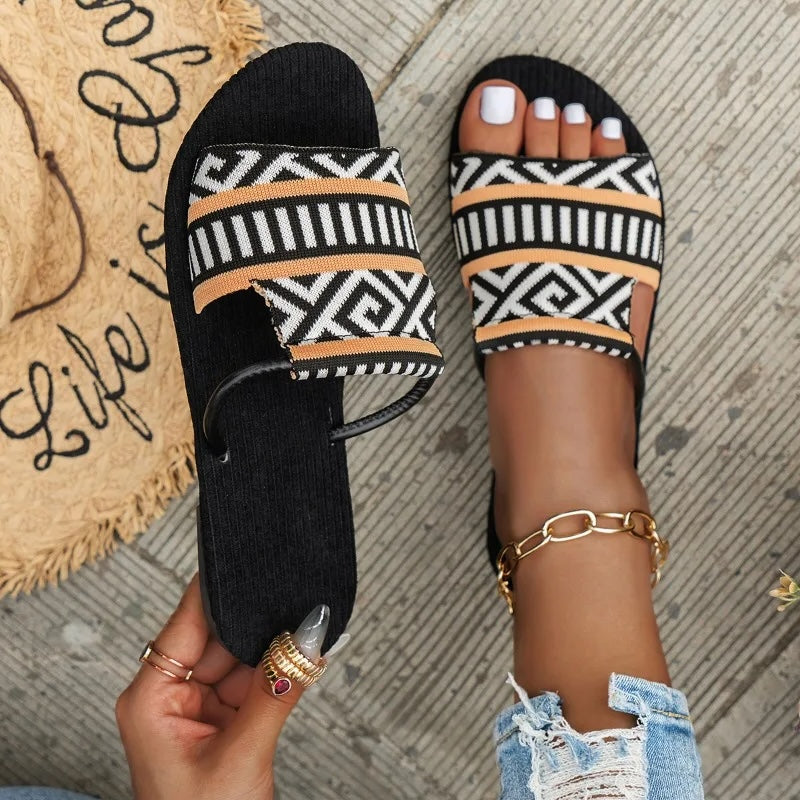 Hawar™ Sandaler – Boho Mønster & Komfort