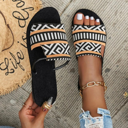 Hawar™ Sandaler – Boho Mønster & Komfort