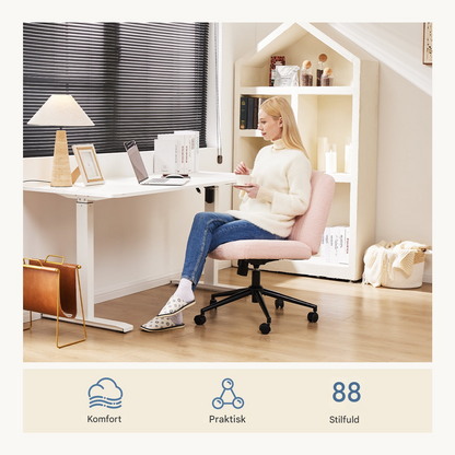 Criss Cross™ – Ergonomisk Kontorstol med Hjul
