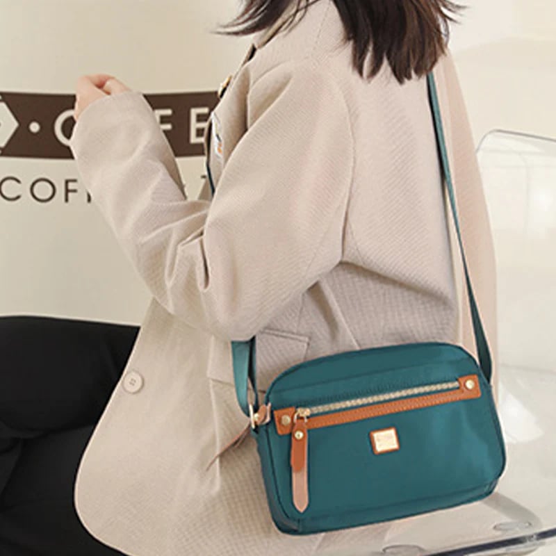 NylonBag™ – Dame Crossbody Taske i Let Nylon
