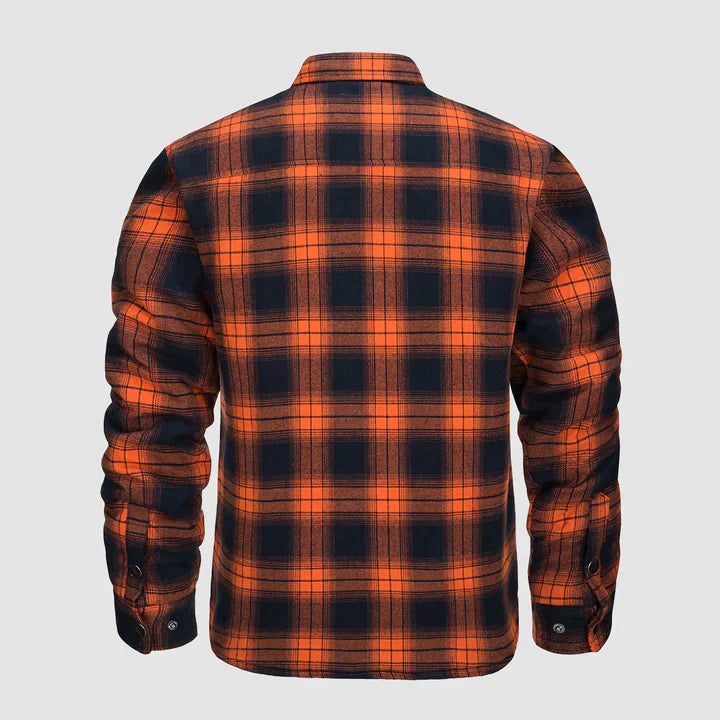 Flannel™ – Herre Skjortejakke med Quiltet For