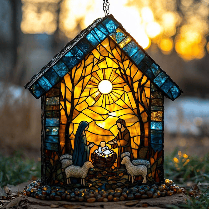 Nativity™ – Julekrybbe Dekoration i Akryl