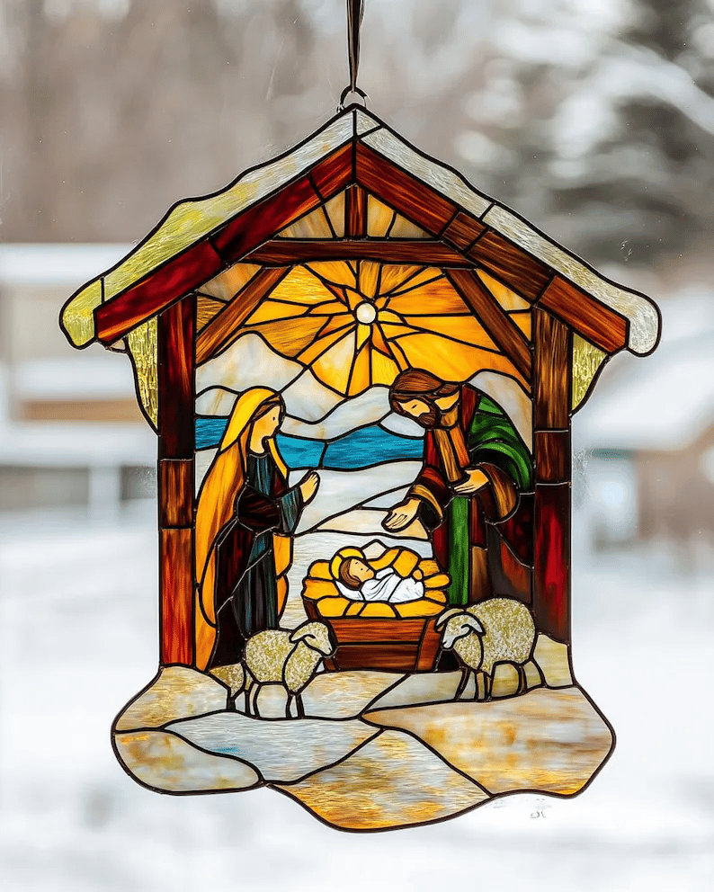 Nativity™ – Julekrybbe Dekoration i Akryl