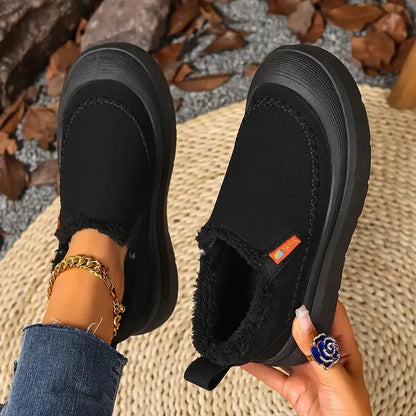 Varme Dame Vinterstøvler med Slip-On Design | Komfort & Ortopædisk Støtte