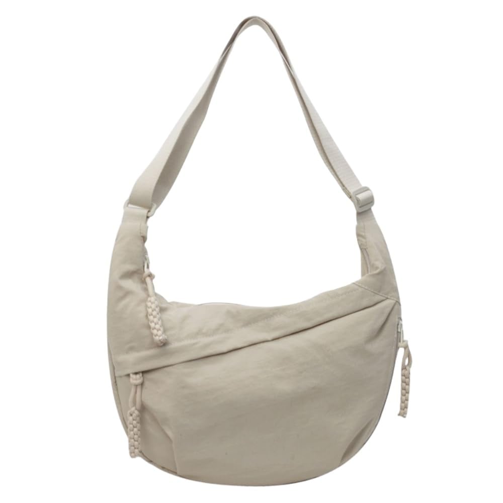 Stilfuld Nylon Crossbody Hobo Taske