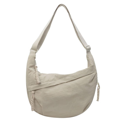 Stilfuld Nylon Crossbody Hobo Taske