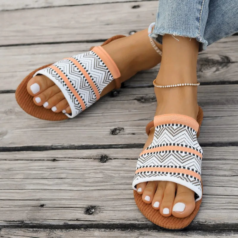 Hawar™ Sandaler – Boho Mønster & Komfort