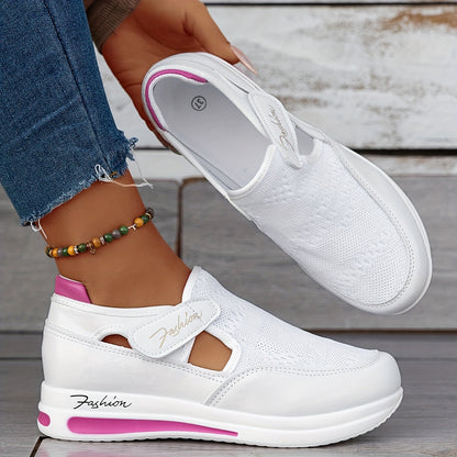 Åndbare Sneakers med Velcrolukning | Ortopædisk Komfort