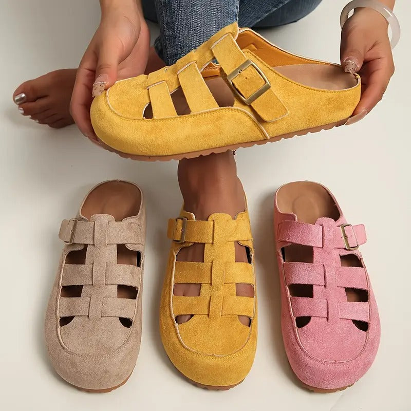 Slip-On Platforms med Ortopædisk Støtte.