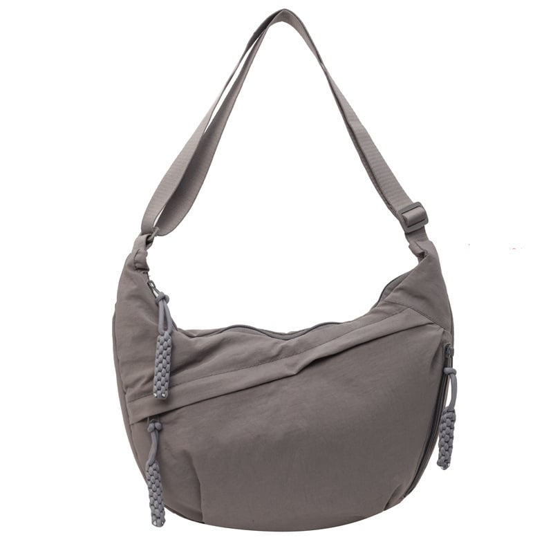 Stilfuld Nylon Crossbody Hobo Taske