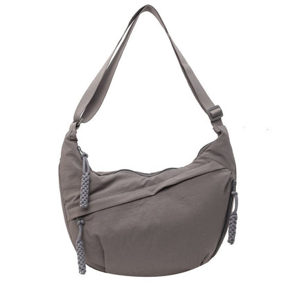 Stilfuld Nylon Crossbody Hobo Taske