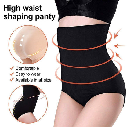 Høj Talje Shapewear Trusser med Tummy Control & Løft