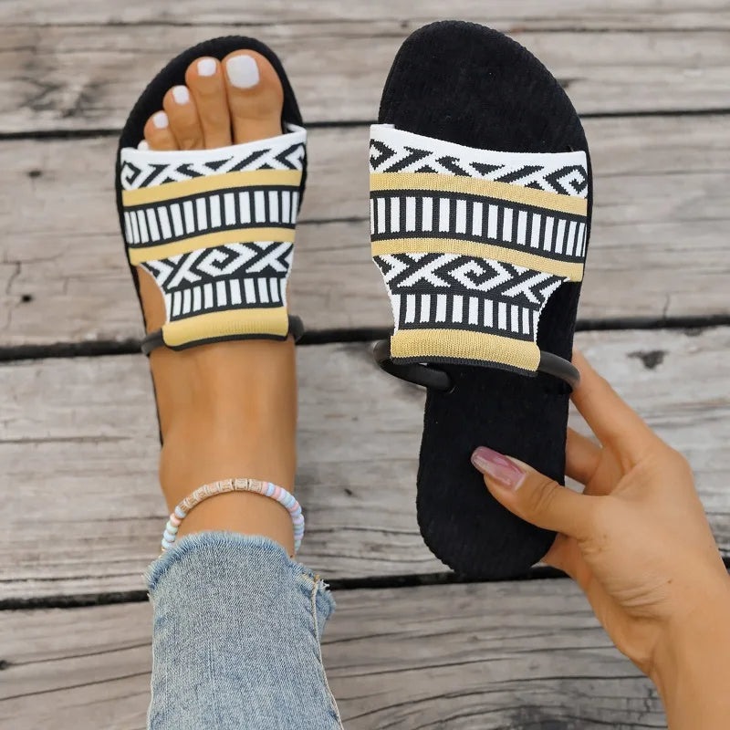 Hawar™ Sandaler – Boho Mønster & Komfort