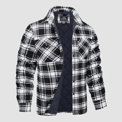 Flannel™ – Herre Skjortejakke med Quiltet For