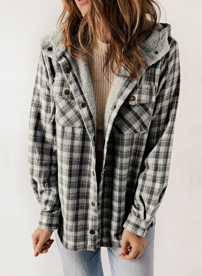 Plaid Fleecejakke | Hyggelig Stil til Efterår & Vinter