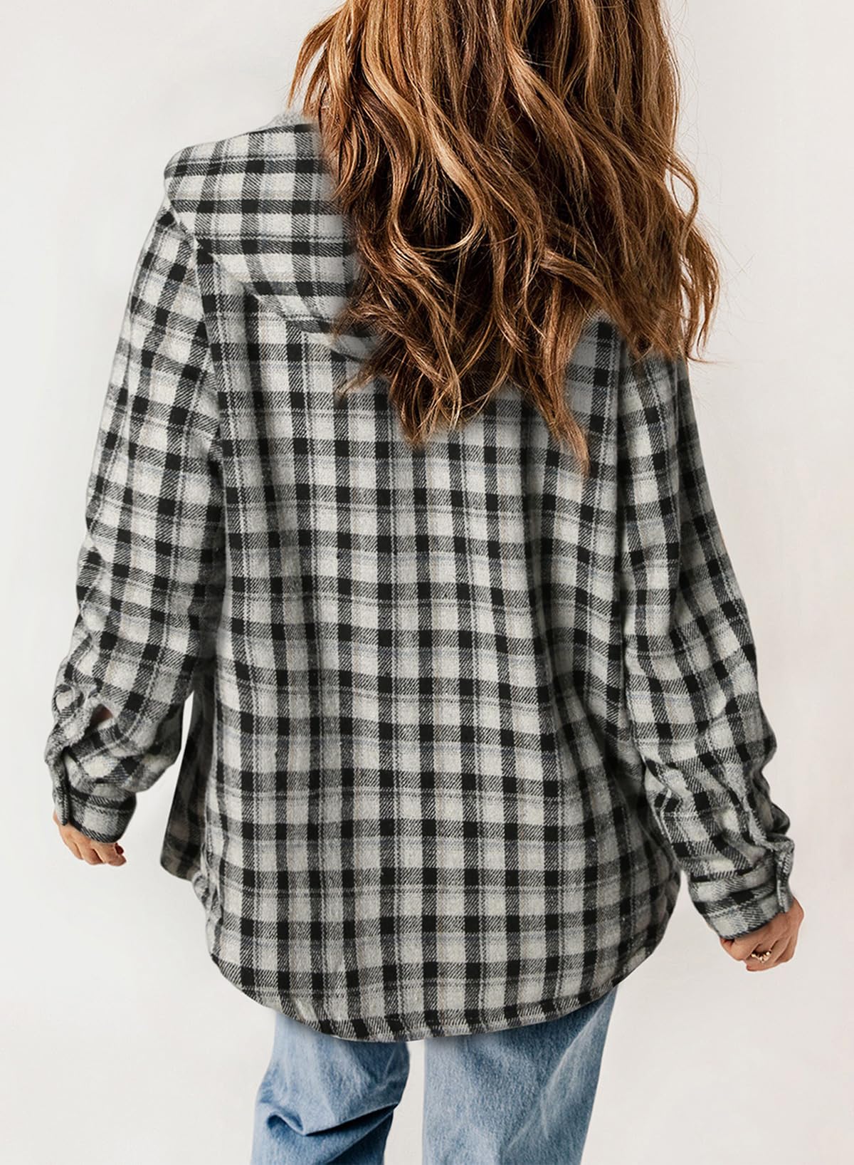 Plaid Fleecejakke | Hyggelig Stil til Efterår & Vinter