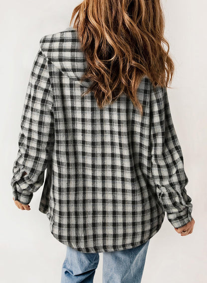 Plaid Fleecejakke | Hyggelig Stil til Efterår & Vinter
