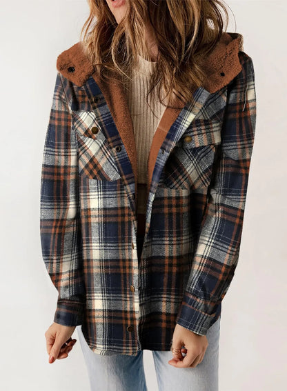 Plaid Fleecejakke | Hyggelig Stil til Efterår & Vinter
