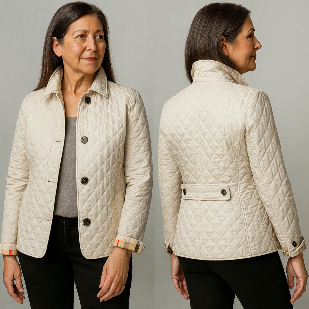 Emily™ – Elegant Vatteret Jakke