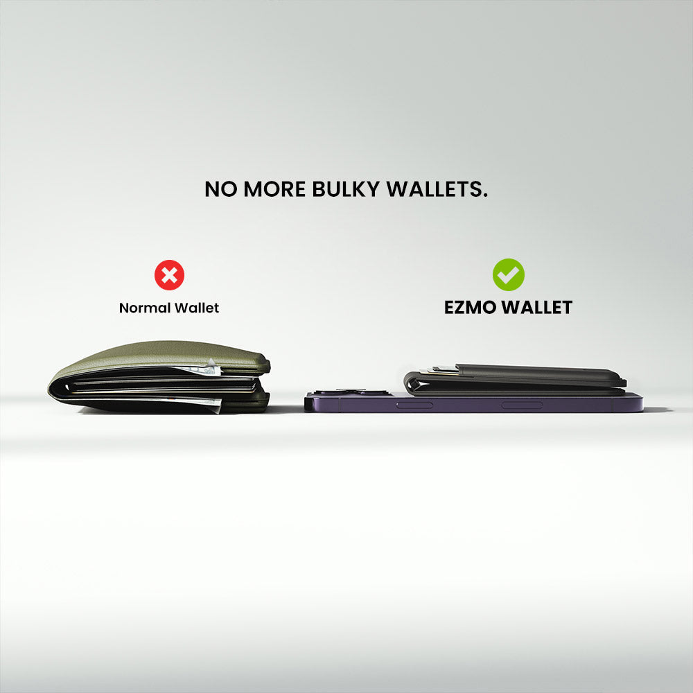 EZMO™ – Slim Magnetisk Tegnebog & Telefonholder