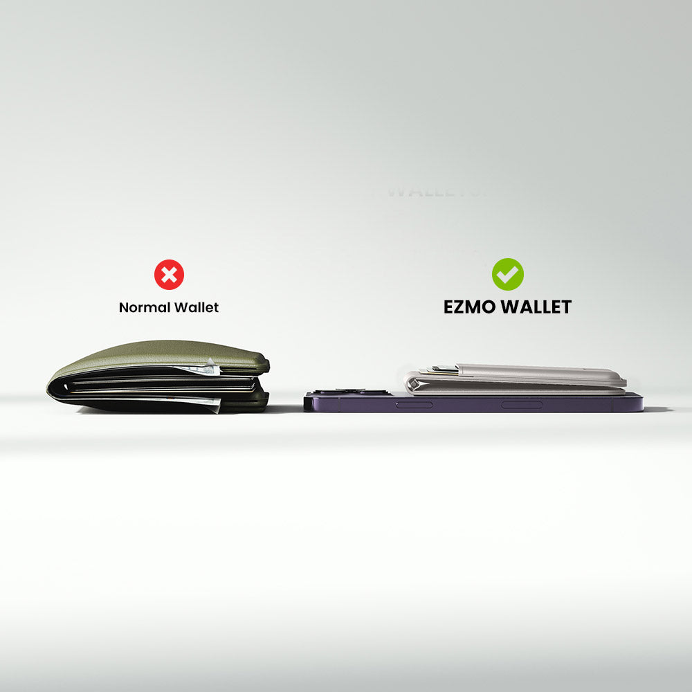 EZMO™ – Slim Magnetisk Tegnebog & Telefonholder