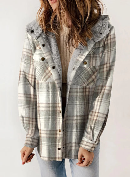 Plaid Fleecejakke | Hyggelig Stil til Efterår & Vinter