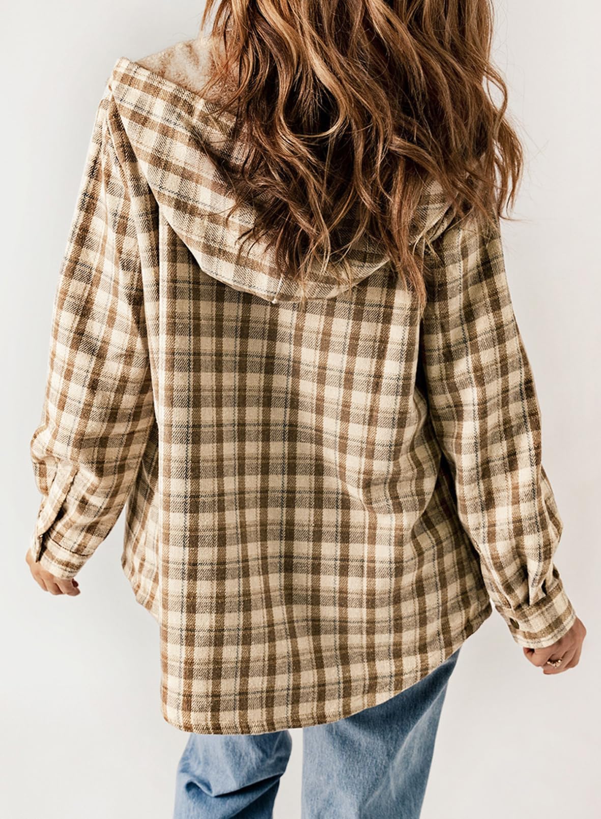 Plaid Fleecejakke | Hyggelig Stil til Efterår & Vinter