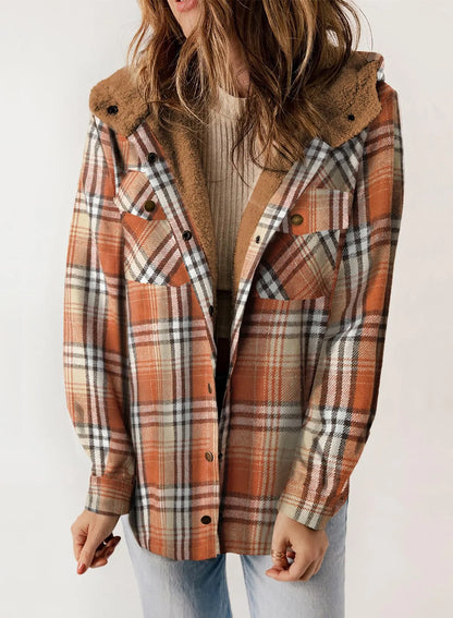 Plaid Fleecejakke | Hyggelig Stil til Efterår & Vinter