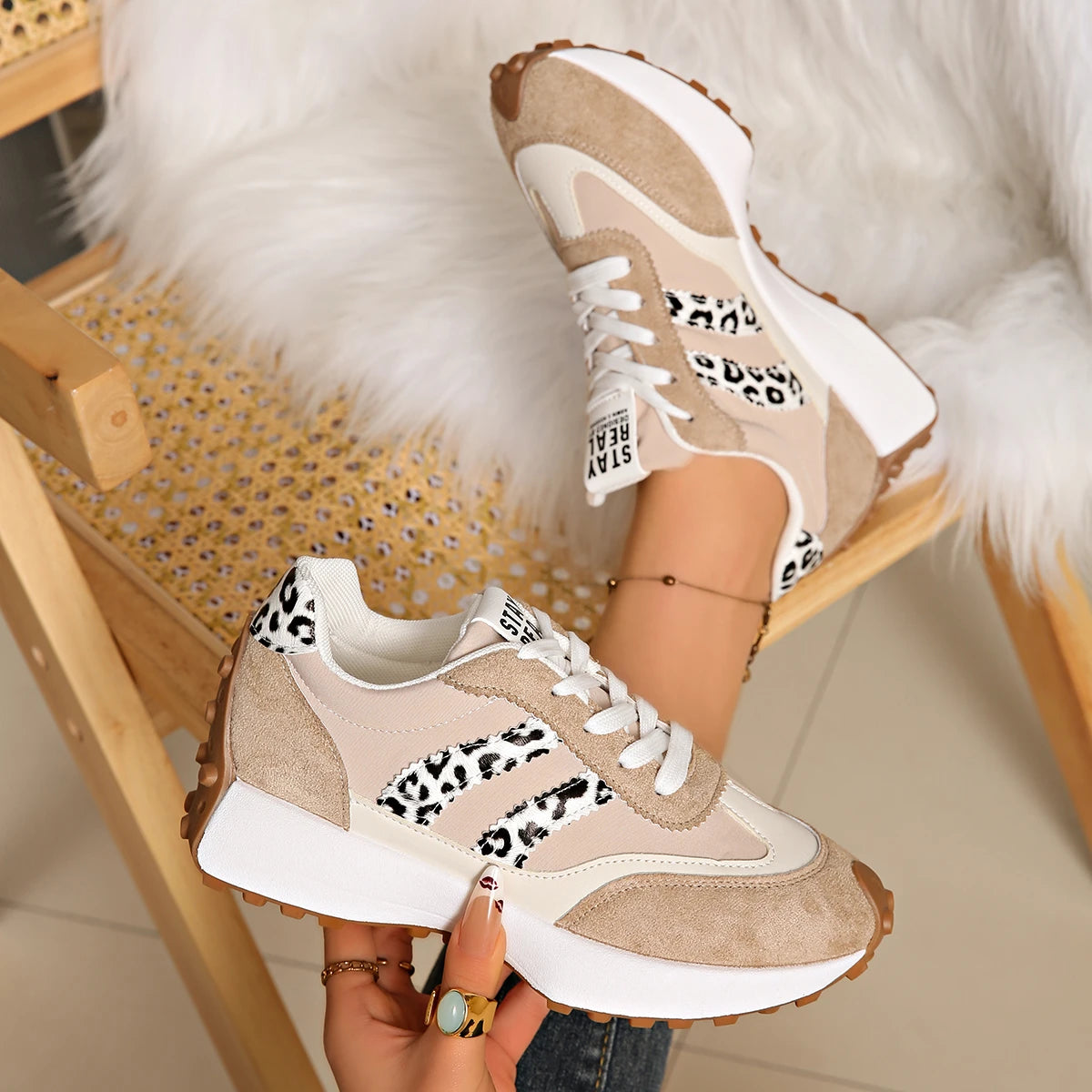 Morelect Urban Leopard Sneakers