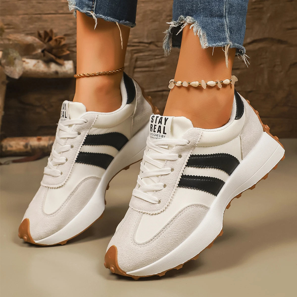 Woman Stride Comfort