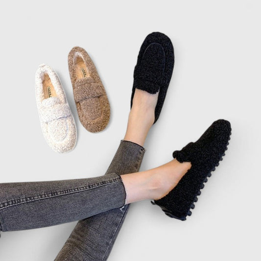 Isolde™ – Dame Teddy Slip-On Sko