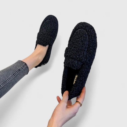 Isolde™ – Dame Teddy Slip-On Sko