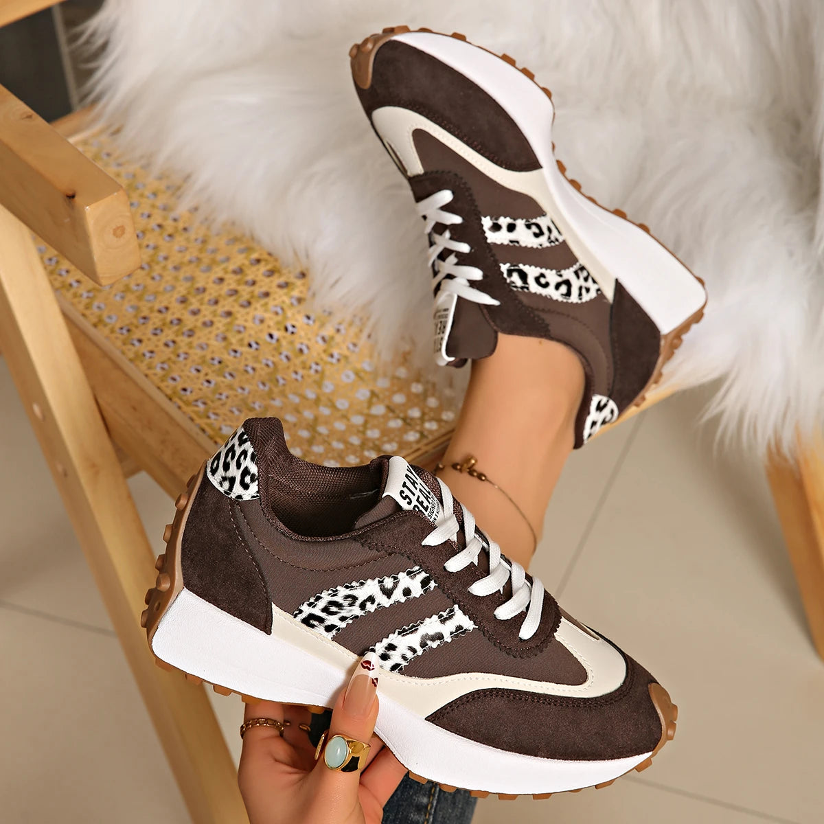 Morelect Urban Leopard Sneakers