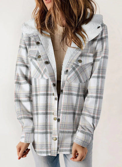 Plaid Fleecejakke | Hyggelig Stil til Efterår & Vinter