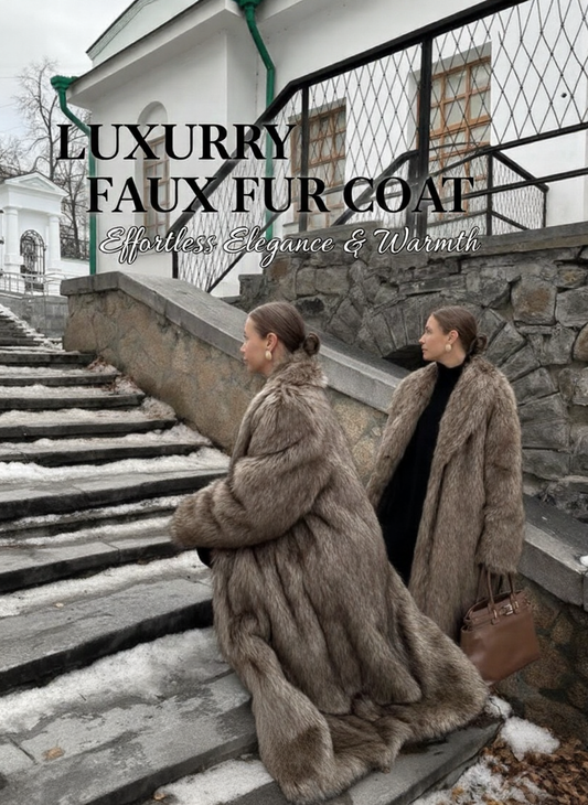 Opulent Fur Maxi Coat