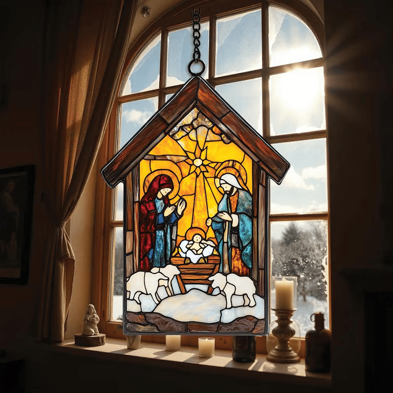 Nativity™ – Julekrybbe Dekoration i Akryl