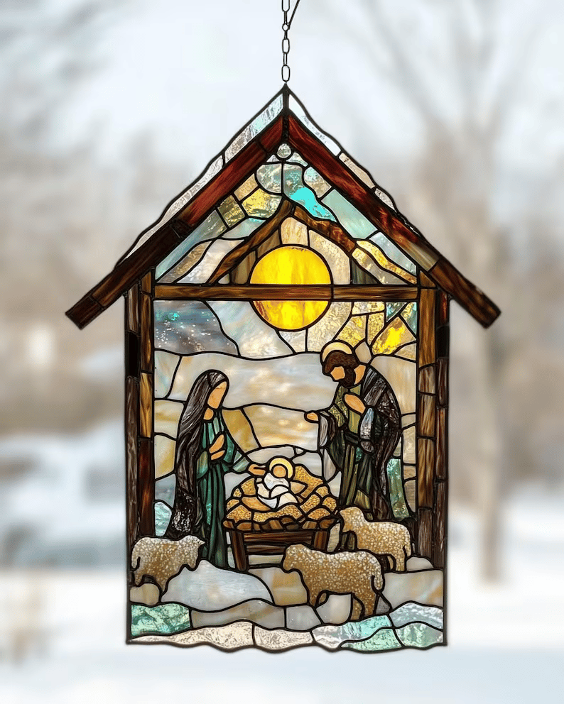 Nativity™ – Julekrybbe Dekoration i Akryl