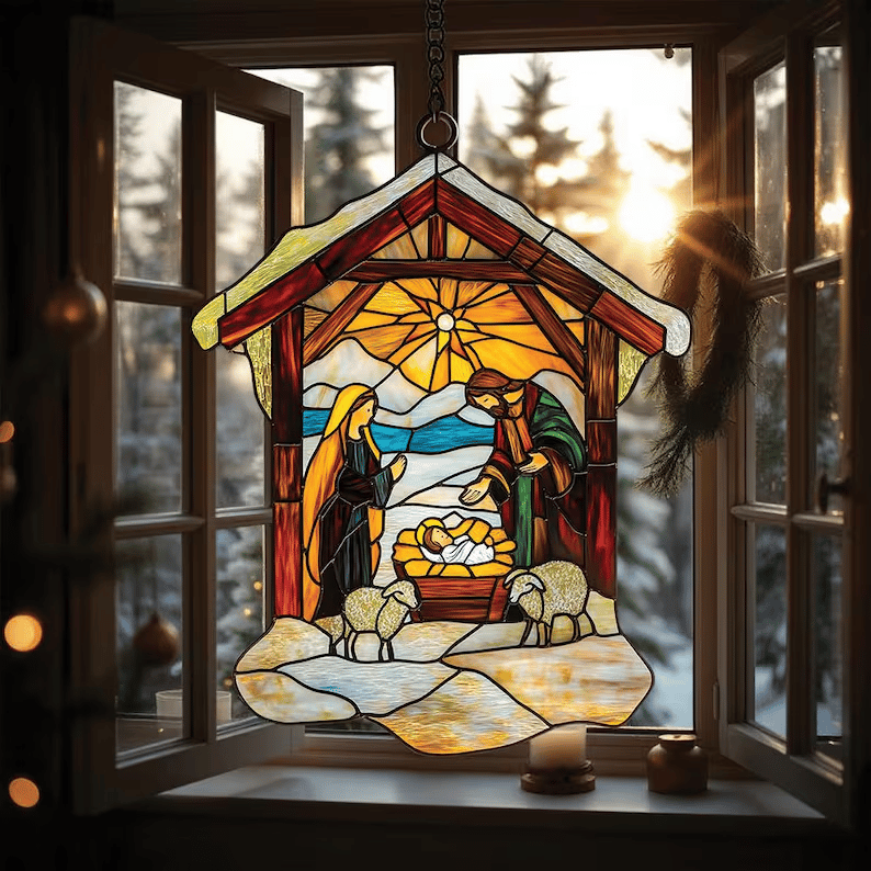 Nativity™ – Julekrybbe Dekoration i Akryl