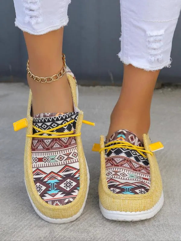 Etniske Sneakers | Smertefri Komfort & Sommerstil