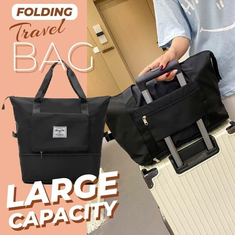 TravelFold™ – Sammenklappelig Rejsetaske med Stor Kapacitet