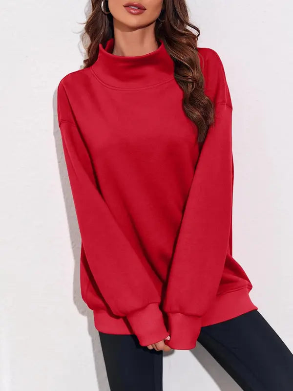 CozyNeck Oversized Pullover
