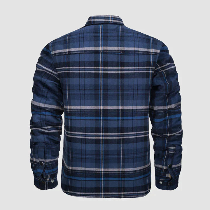 Flannel™ – Herre Skjortejakke med Quiltet For