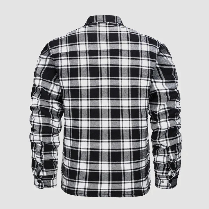 Flannel™ – Herre Skjortejakke med Quiltet For