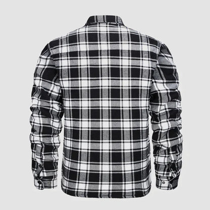 Flannel™ – Herre Skjortejakke med Quiltet For