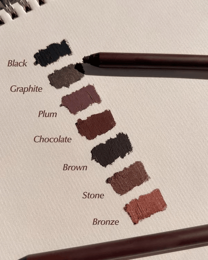 24H Vandtæt Eyeliner Duo – Skarpbar Øjenblyant (2 stk.)