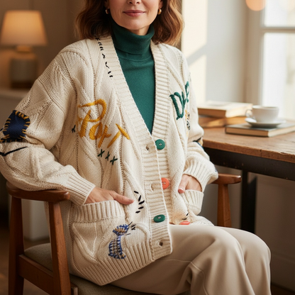 Gabriella™ – Strikket Cardigan til Kvinder