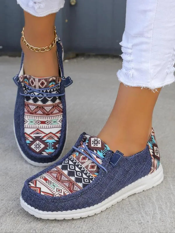 Etniske Sneakers | Smertefri Komfort & Sommerstil