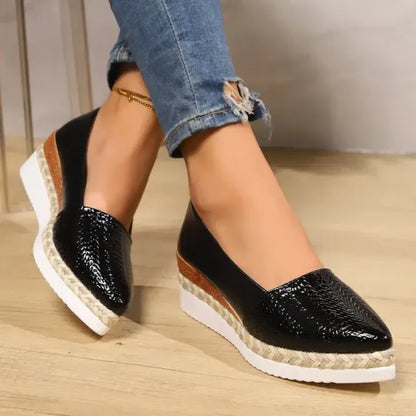 Dame Elegante Loafers – Ortopædisk Komfort & Støtte