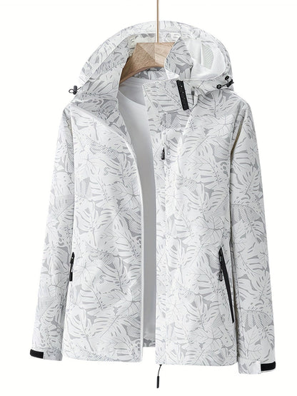 Joana™ – Printet Vindjakke i Softshell