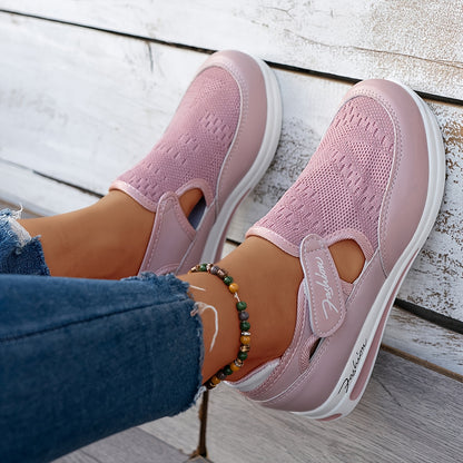 Åndbare Sneakers med Velcrolukning | Ortopædisk Komfort